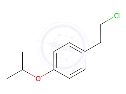Chemical structure of 1-(2-CHLORO-ETHYL)-4-ISOPROPOXY-BENZENE