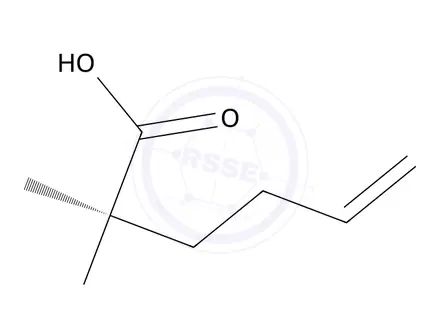 Chemical structure of (R)-2-Amino-2-methylhex-5-enoic acid
