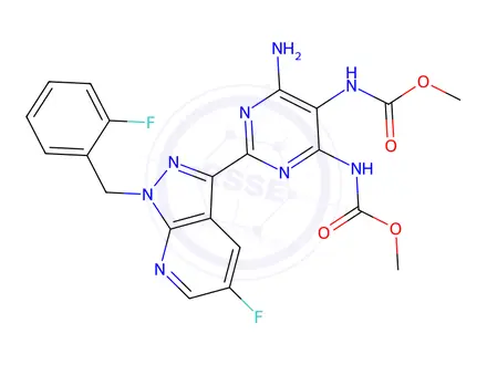Chemical structure of Vericiguat Impurity 6
