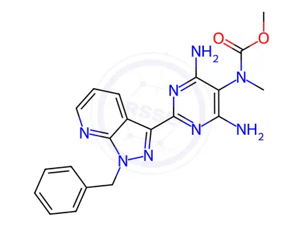 Chemical structure of Riociguat-Impurity B