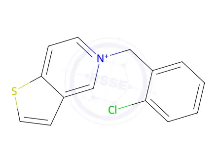 Chemical structure of Ticlopidine Impurity 5(Ticlopidine EP Impurity E)
