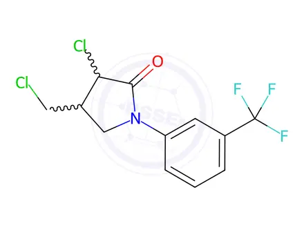Chemical structure of Flurochloridone