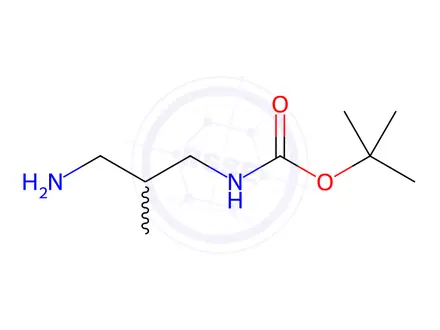 Chemical structure of N-Boc-2-methyl-1,3-propanediamine