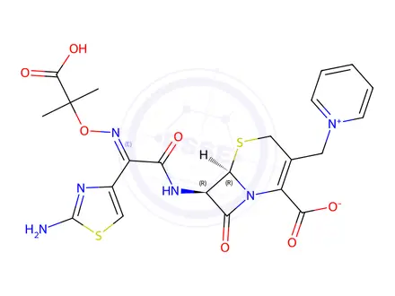 Chemical structure of Ceftazidime EP Impurity B