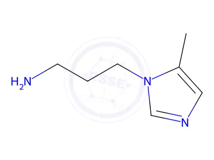 Chemical structure of 3-(5-Methyl-1H-imidazol-1-yl)propan-1-amine