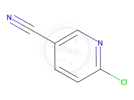 Chemical structure of 2-Chloro-5-cyanopyridine