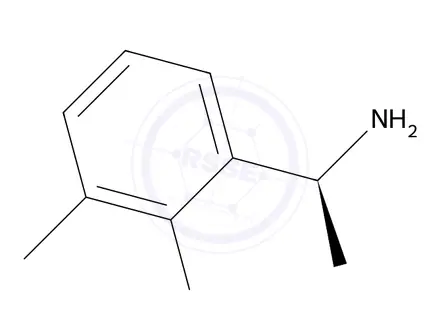 Chemical structure of (S)-1-(2-fluoro-3-methylphenyl)ethan-1-amine