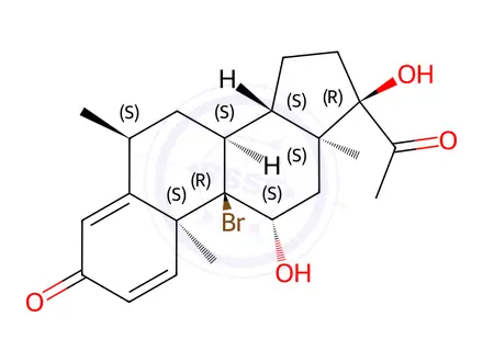 Chemical structure of Fluorometholone Impurity 38