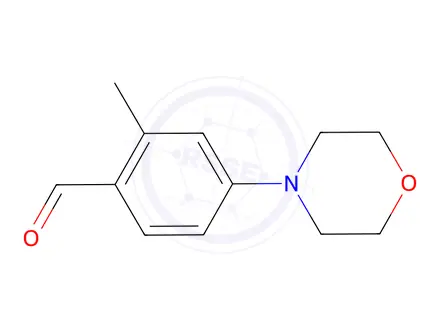 Chemical structure of 2-Methyl-4-morpholin-4-yl-benzaldehyde