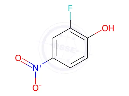 Chemical structure of 2-Fluoro-4-nitrophenol