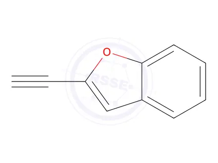 Chemical structure of 2-ethynylbenzofuran