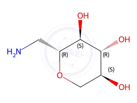 Chemical structure of Amikacin Impurity 34