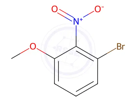 Chemical structure of 3-Bromo-2-nitroanisole