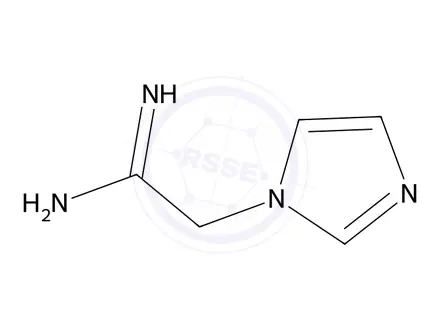 Chemical structure of 2-(1h-Imidazol-1-yl)acetimidamide