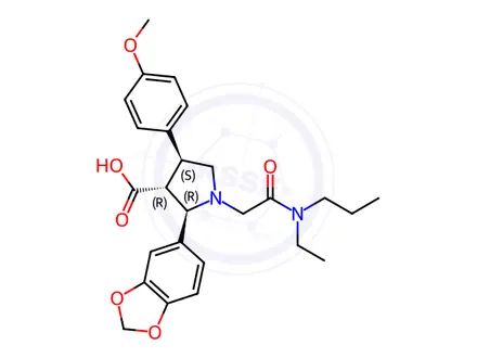 Chemical structure of Atrasentan Hydrochloride Impurity 216