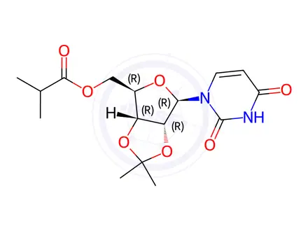 Chemical structure of Molnupiravir Impurity 16