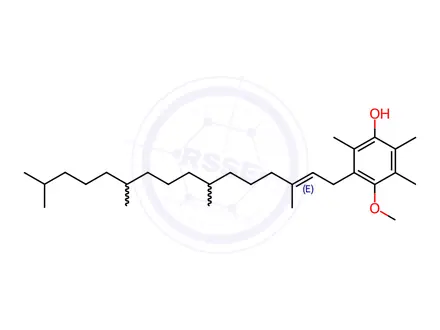 Chemical structure of All-rac-alfa-Tocopherol EP Impurity C