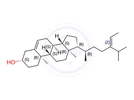 Chemical structure of Z Δ5-Avenasterol