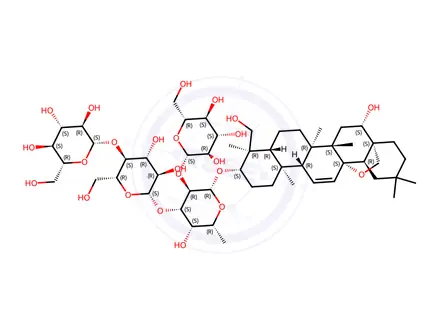 Chemical structure of songarosaponin D