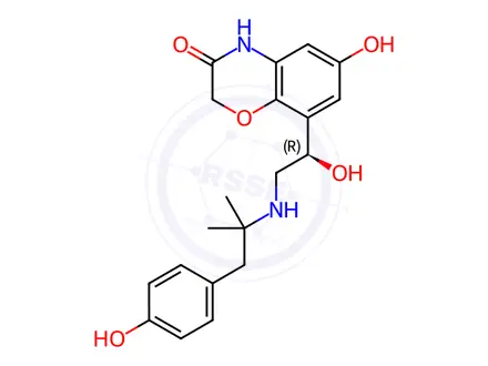 Chemical structure of O-Desmethyl Olodaterol