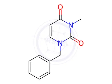 Chemical structure of Uracil Impurity 35