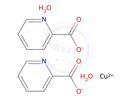 Chemical structure of COPPER PICOLINATE