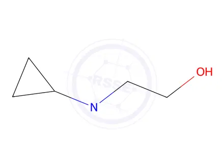 Chemical structure of 2-[cyclopropyl(methyl)amino]ethan-1-ol