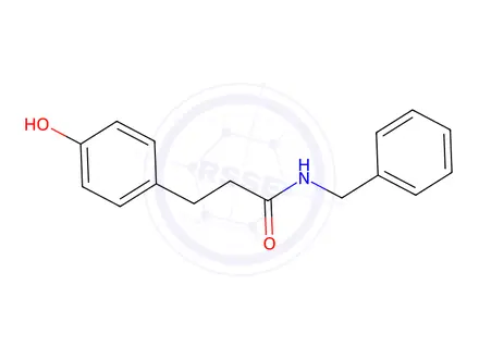 Chemical structure of N-Benzyl-3-(4-hydroxyphenyl)propanamide