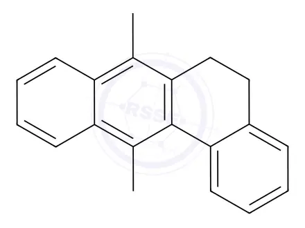 Chemical structure of 5,6-Dihydro-7,12-dimethylbenz[a]anthracene