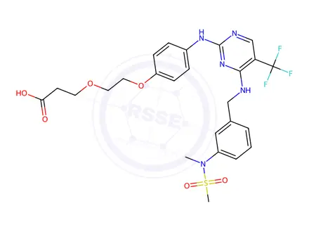 Chemical structure of FAK ligand-Linker Conjugate 1