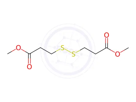 Chemical structure of Dimethyl 3,3'-Disulfanediyldipropanoate