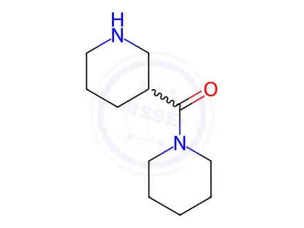 Chemical structure of 1-(Piperidin-3-ylcarbonyl)piperidine