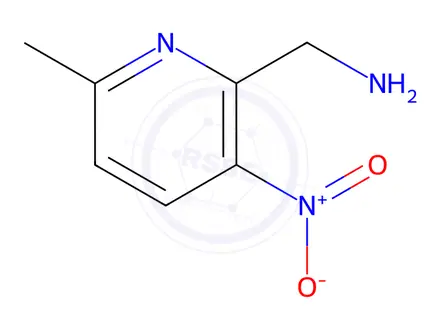 Chemical structure of (6-Methyl-3-nitropyridin-2-yl)methanamine