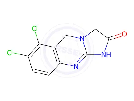 Chemical structure of Anagrelide