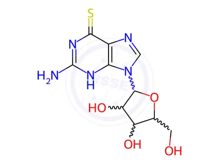 Chemical structure of Ateganosine Impurity 10