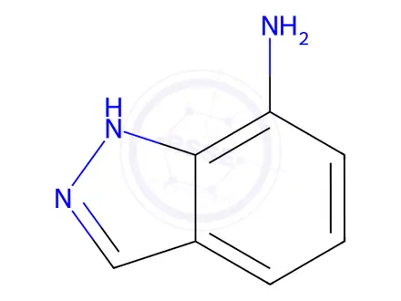 Chemical structure of 1H-indazol-7-amine dihydrochloride