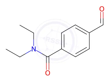 Chemical structure of N,N-Diethyl-4-formylbenzamide
