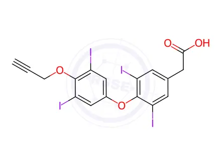 Chemical structure of Tiratricol Impurity 23