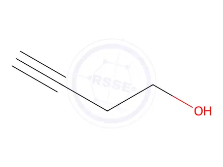 Chemical structure of 3-Butyn-1-ol