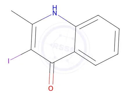 Chemical structure of 3-Iodo-2-methylquinolin-4(1H)-one