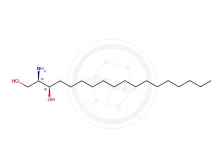 Chemical structure of (2R,3R)-2-Aminooctadecane-1,3-diol