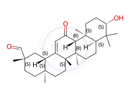 Chemical structure of Enoxolone EP Impurity C