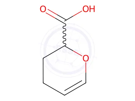 Chemical structure of 3,4-DIHYDRO-2H-PYRAN-2-CARBOXYLIC ACID