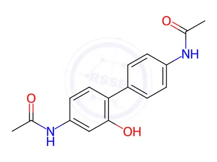 Chemical structure of Acetaminophen Impurity 1