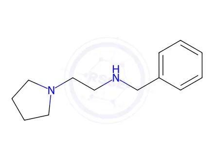 Chemical structure of Benzyl[2-(pyrrolidin-1-yl)ethyl]amine Dihydrochloride