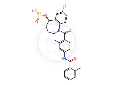 Chemical structure of Tolvaptan Impurity 182