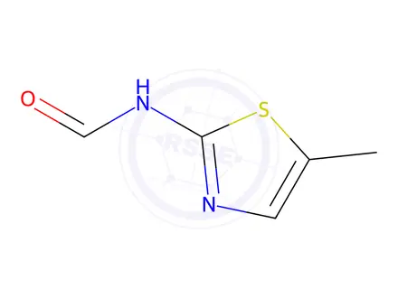 Chemical structure of N-(5-Methylthiazol-2-yl)formamide