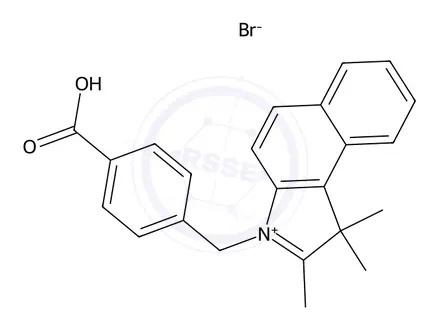 Chemical structure of IR825-A, 97%