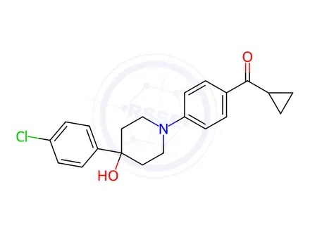 Chemical structure of Haloperidol Impurity 2