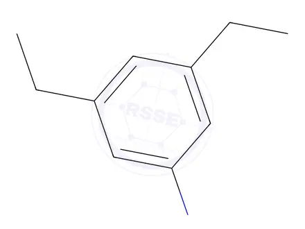 Chemical structure of 3,5-diethylaniline hydrochloride